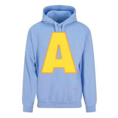 Letter A Funny Chipmunk Group Matching Halloween Costume Unisex Surf Hoodie