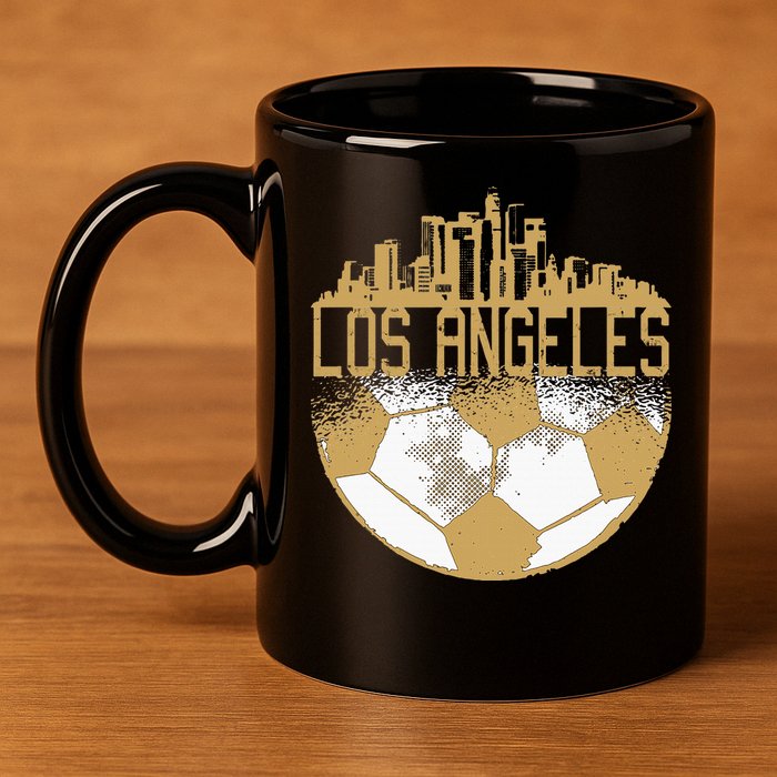 Los Angeles Fan Fc 11oz C Handle Ceramic Mug
