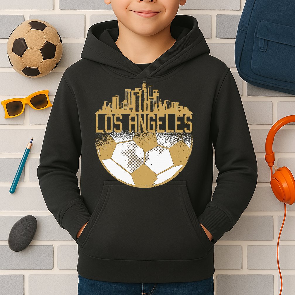 Los Angeles Fan Fc Kids Hoodie