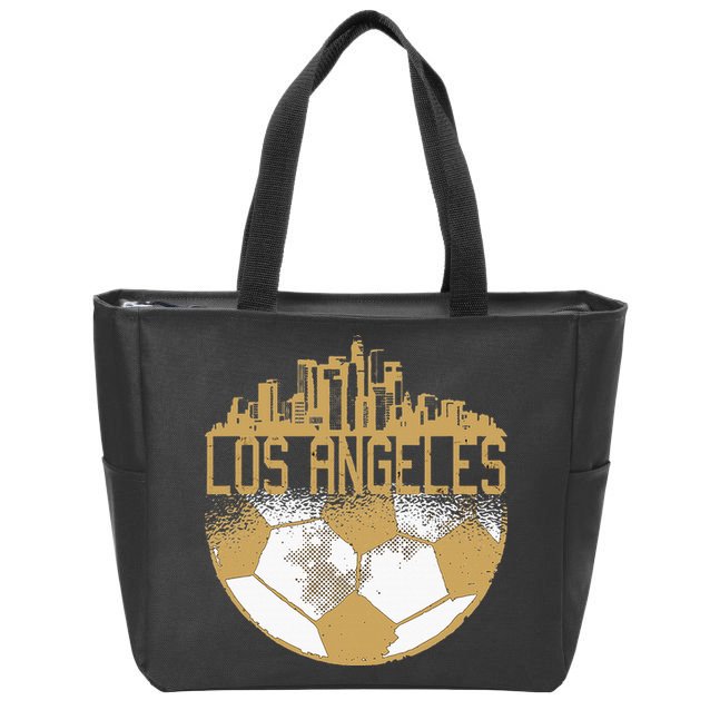 Los Angeles Fan Fc Zip Tote Bag