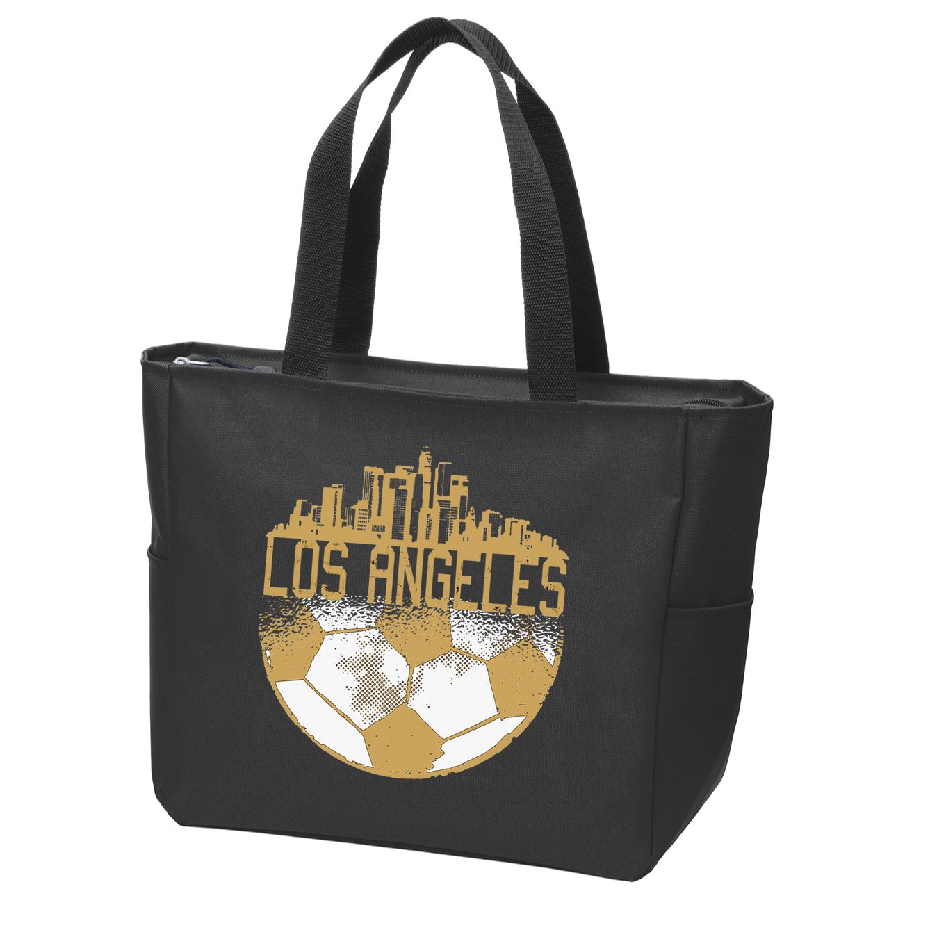 Los Angeles Fan Fc Zip Tote Bag