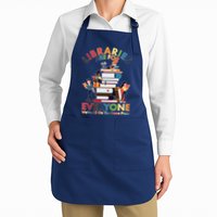 Libraries Are For Everyone Were All One The Same Page Apron