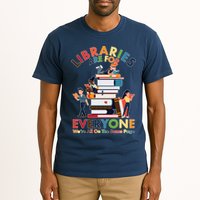 Libraries Are For Everyone Were All One The Same Page Tall T-Shirt