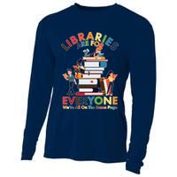 Libraries Are For Everyone Were All One The Same Page Cooling Performance Long Sleeve Crew