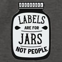 Labels Are For Jars Not People Positive Message Vector Backpack