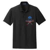 Lacrosse American Flag Lax Helmet Sticks Dry Zone Grid Polo