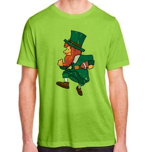 Leprechaun American Football St Patricks Day Sports Lover Gift Adult ChromaSoft Performance T-Shirt