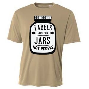 Labels Are For Jars Not People Cooling Performance Crew T-Shirt