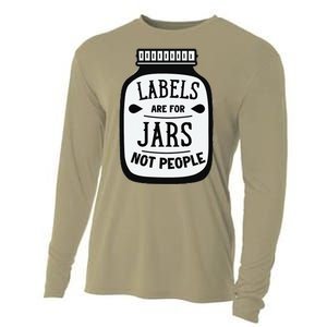 Labels Are For Jars Not People Cooling Performance Long Sleeve Crew