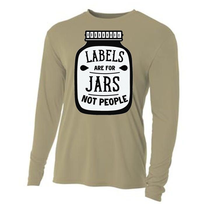 Labels Are For Jars Not People Cooling Performance Long Sleeve Crew