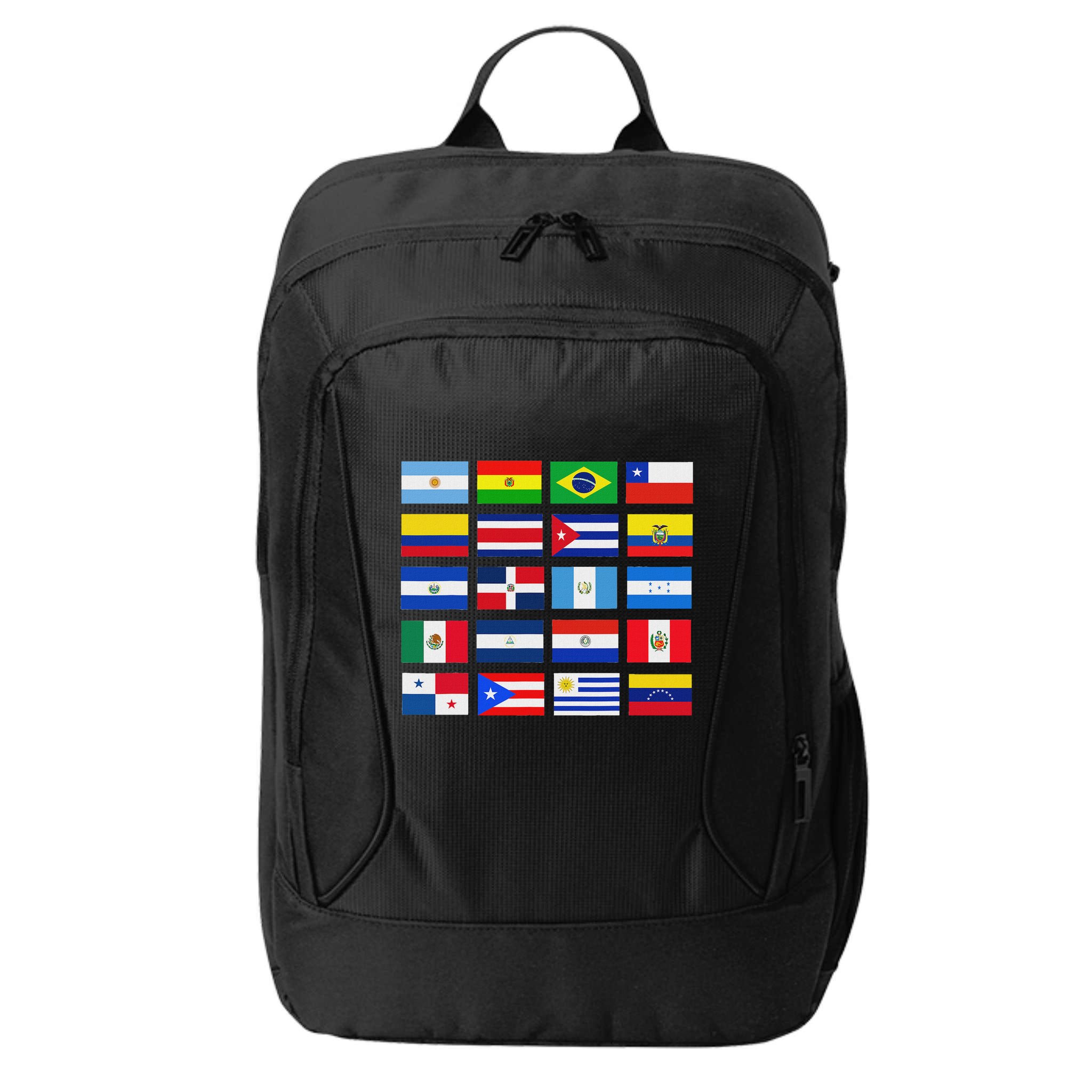 Latin American Flags Hispanic Heritage Month City Backpack