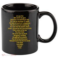 Let Any Fish Who Meets My Gaze 11oz C Handle Ceramic Mug