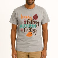Leaves Are Falling Autumn Is Calling Tall T-Shirt