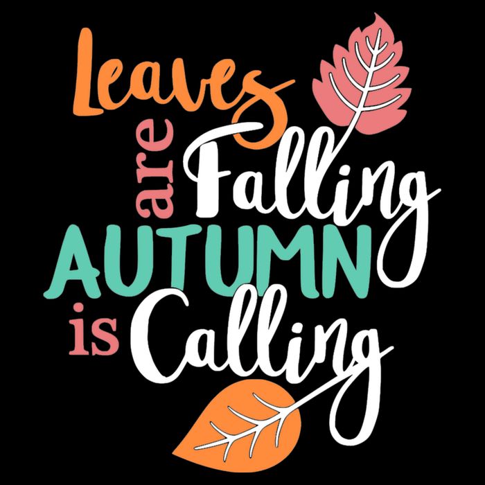 Leaves Are Falling Autumn Is Calling Backpack