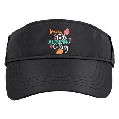 Leaves Are Falling Autumn Is Calling Adult Drive Performance Visor