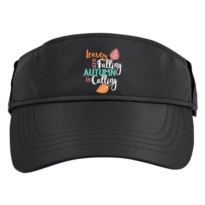 Leaves Are Falling Autumn Is Calling Adult Drive Performance Visor