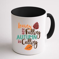 Leaves Are Falling Autumn Is Calling Mug