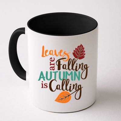 Leaves Are Falling Autumn Is Calling Mug