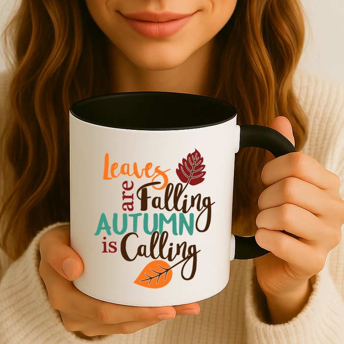 Leaves Are Falling Autumn Is Calling Mug