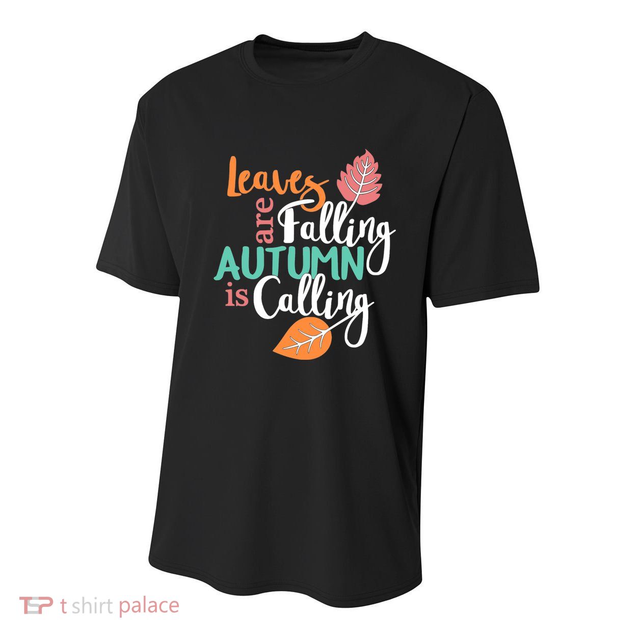 Leaves Are Falling Autumn Is Calling Youth Performance Sprint T-Shirt