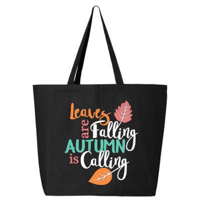 Leaves Are Falling Autumn Is Calling 25L Jumbo Tote