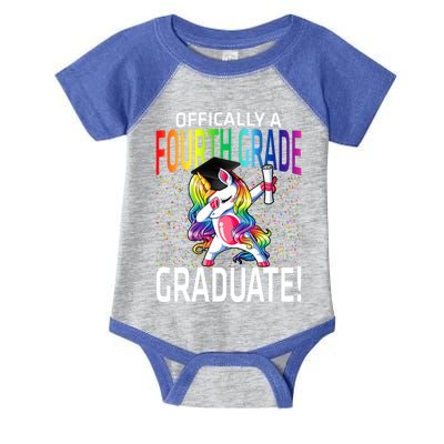 Ly A Fourth Grade Graduate Unicorn Gift Infant Baby Jersey Bodysuit