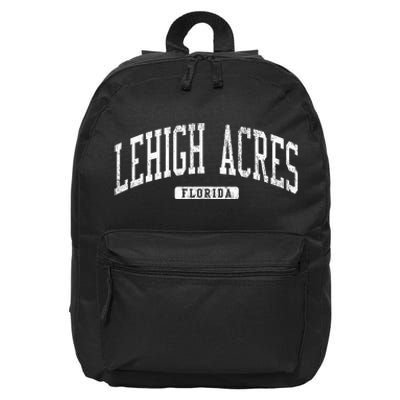 Lehigh Acres Florida Fl Js03 College University 16 in Basic Backpack