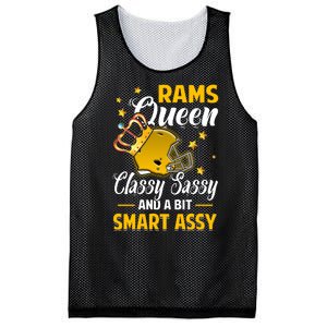 Los Angeles Football Queen Classy Sassy And A Bit Smart Assy Mesh Reversible Basketball Jersey Tank