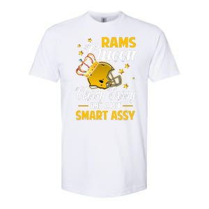 Los Angeles Football Queen Classy Sassy And A Bit Smart Assy Softstyle CVC T-Shirt