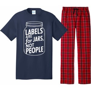 Labels Are For Jars Not People Pajama Set