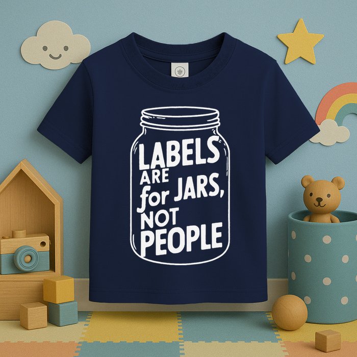 Labels Are For Jars Not People Toddler T-Shirt