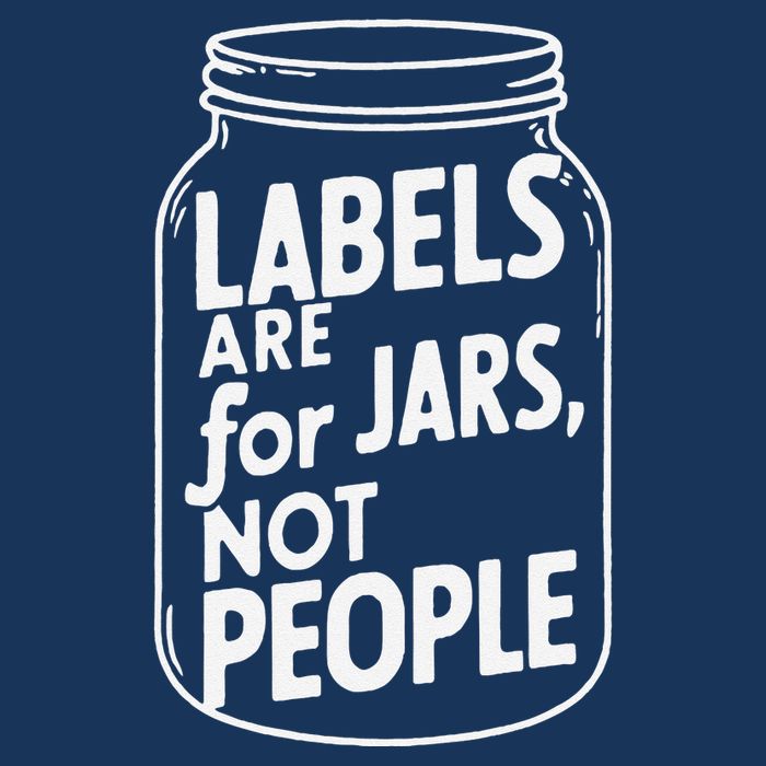 Labels Are For Jars Not People Zip Tote Bag