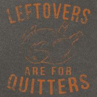 Leftovers Are For Quitters Thanksgiving Funny Turkey Leg Day Cotton Canvas Backpack