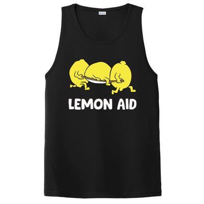 Lemon Aid Funny Lemonade Funny Lemons PosiCharge Competitor Tank