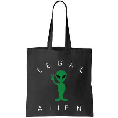 Legal Alien Funny Pro Immigration Anti Racism Bag