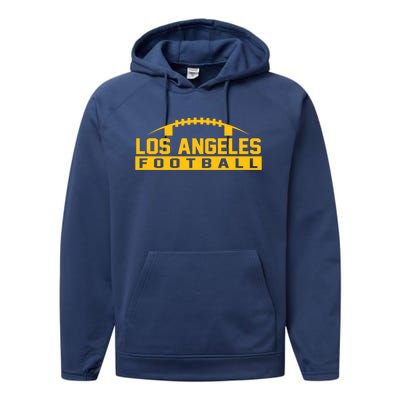 Los Angeles Football Logo Performance Fleece Hoodie