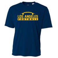 Los Angeles Football Logo Cooling Performance Crew T-Shirt