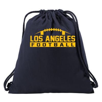 Los Angeles Football Logo Drawstring Bag