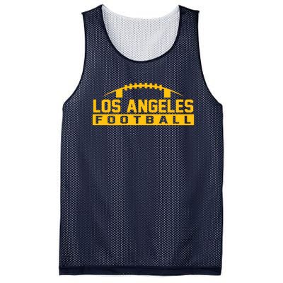 Los Angeles Football Logo Mesh Reversible Basketball Jersey Tank