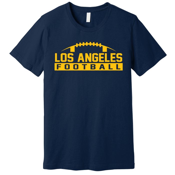 Los Angeles Football Logo Premium T-Shirt