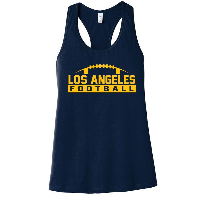 Los Angeles Football Logo Women's Racerback Tank