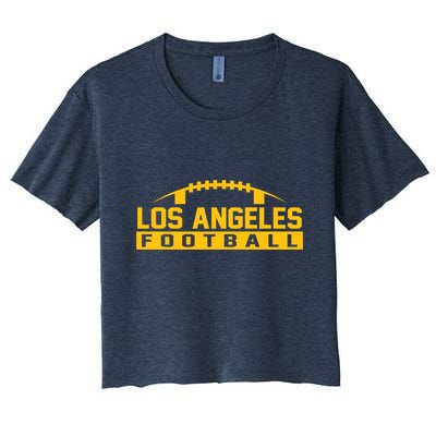 Los Angeles Football Logo Crop Top
