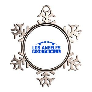 Los Angeles Football Logo Metallic Star Ornament