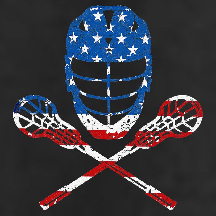Lacrosse American Flag Lax Helmet Sticks 4th Of July Gifts Hat