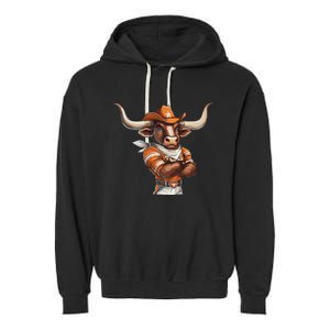 Longhorn Apparel For Women And Garment-Dyed Fleece Hoodie