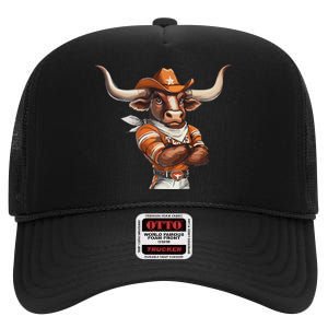 Longhorn Apparel For Women And High Crown Mesh Back Trucker Hat