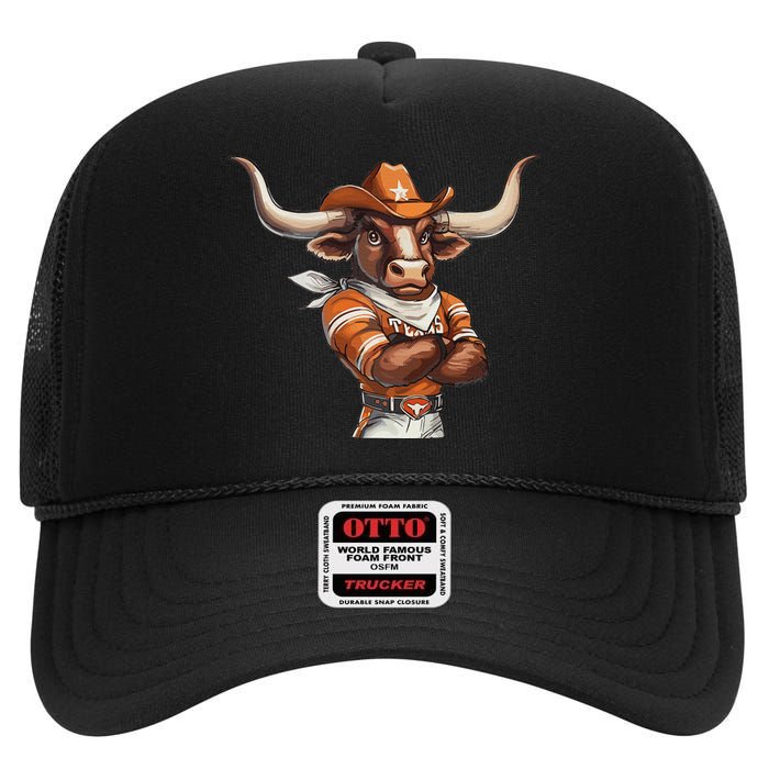 Longhorn Apparel For Women And High Crown Mesh Back Trucker Hat