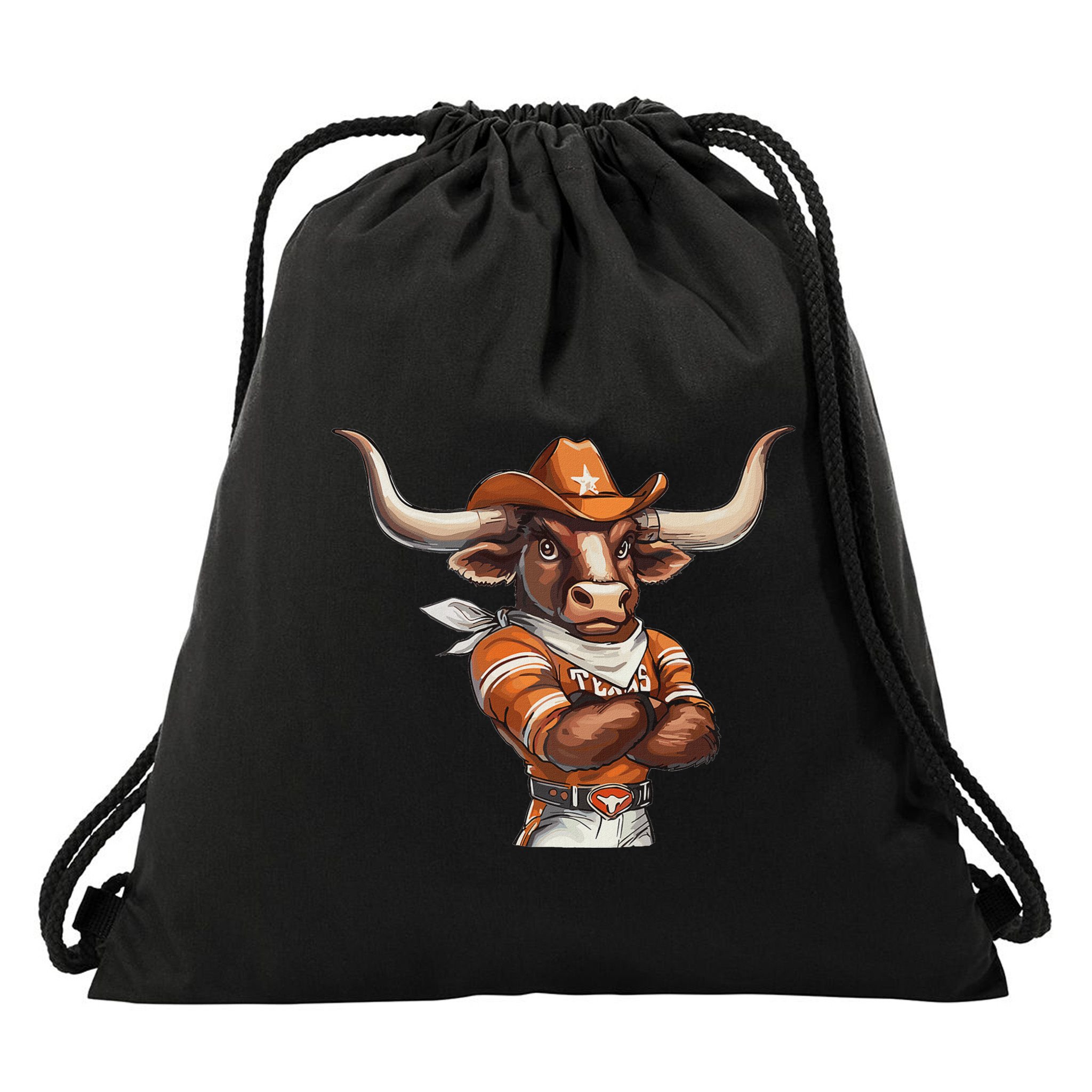 Longhorn Apparel For Women And Drawstring Bag