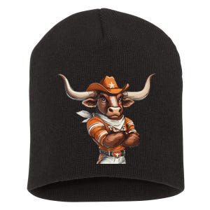 Longhorn Apparel For Women And Short Acrylic Beanie