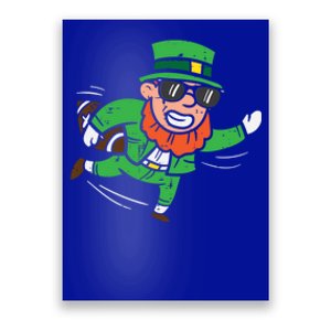 Leprechaun American Football St Patricks Day Gift Poster